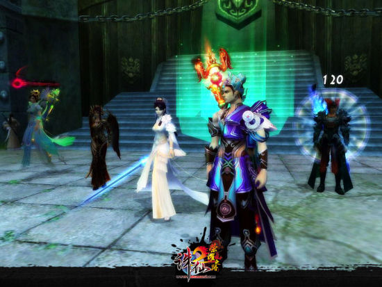 在雪琪MM的领军下秒杀妖兽